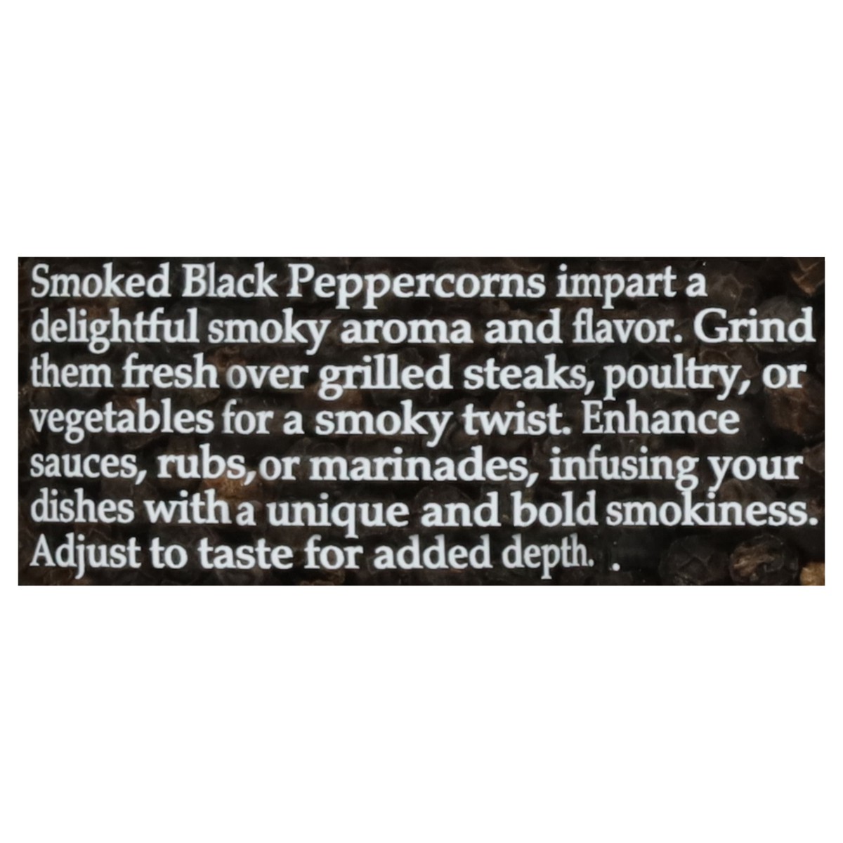 slide 7 of 13, M&b Grinder Smoked Whole Black Peppercorns - 2 OZ, 2 oz