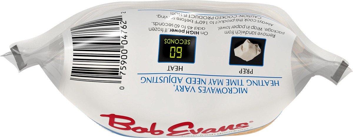 slide 9 of 9, Bob Evans Biscuit, Sausage, Egg & Cheese, 4.5 oz