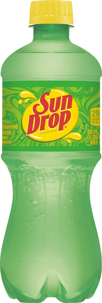 slide 1 of 2, Sun Drop Citrus Soda- 20 fl oz, 20 fl oz