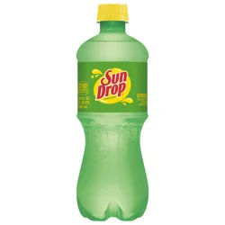 Sun Drop Citrus Soda, 20 fl oz Bottle