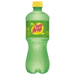 Sun Drop Citrus Soda, 20 fl oz Bottle