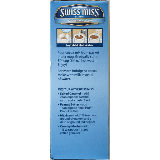 slide 2 of 10, Swiss Miss Classics Milk Chocolate with Marshmallow Hot Cocoa Mix- 7.3 oz, 7.3 oz