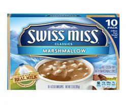 Swiss Miss Classics Milk Chocolate with Marshmallow Hot Cocoa Mix- 7.3 oz