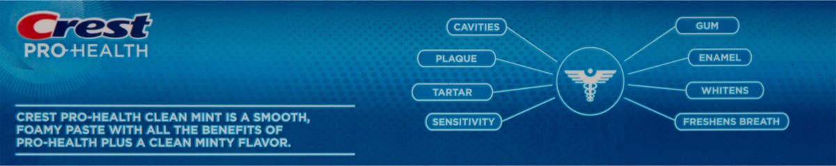 slide 4 of 9, Crest Pro-Health Clean Mint Toothpaste (4.3oz) Twin Pack, 2 ct
