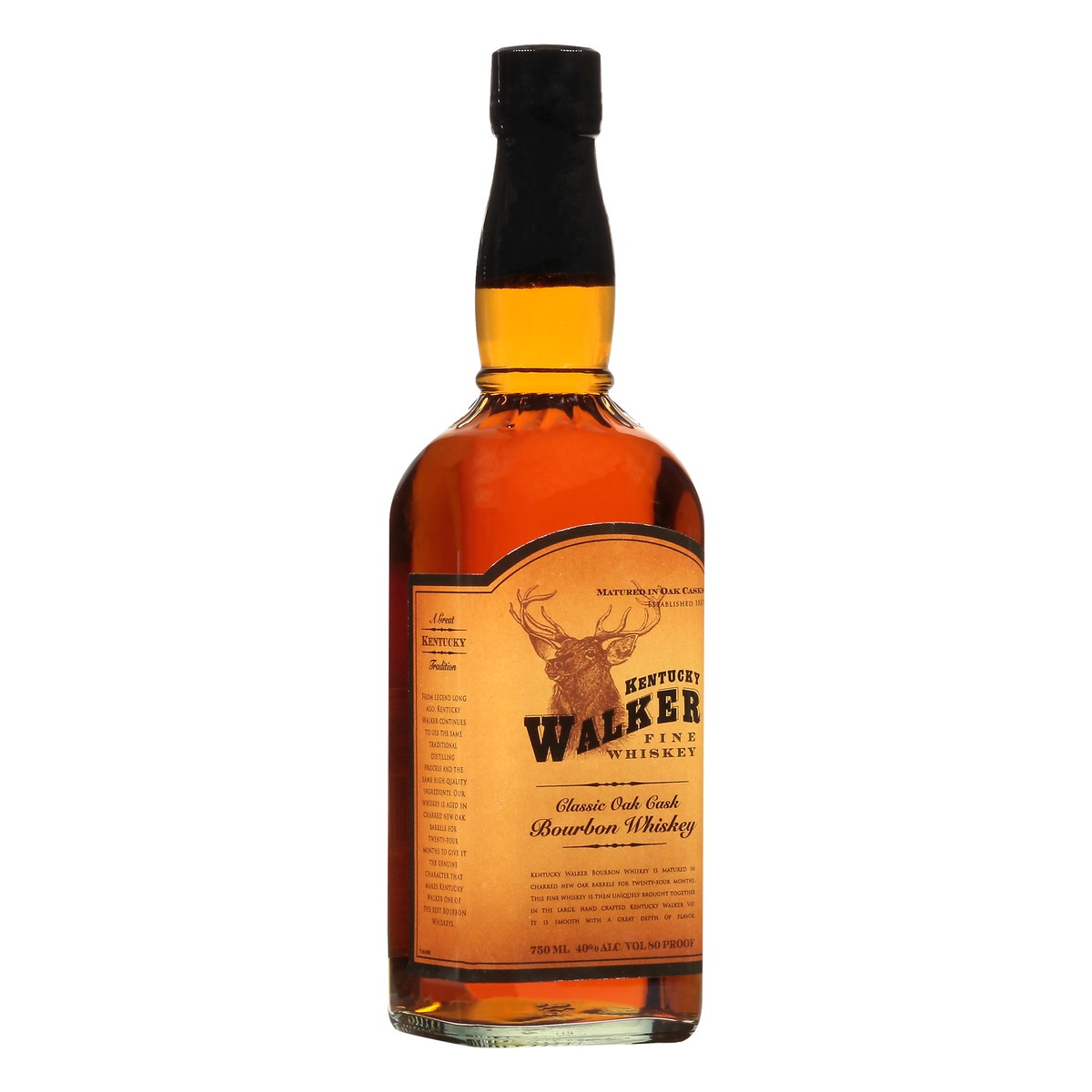 slide 6 of 8, Kentucky Walker Classic Oak Cask Bourbon Whiskey 750 ml, 750 ml