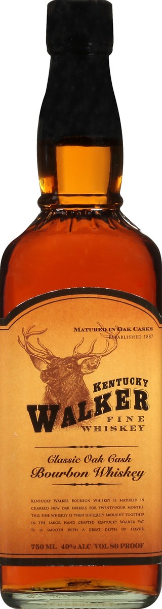 slide 2 of 8, Kentucky Walker Classic Oak Cask Bourbon Whiskey 750 ml, 750 ml