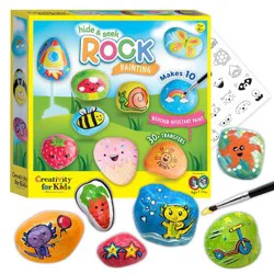 Faber-Castell Creativity For Kids Hide & Seek Rock Painting Kit