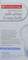 slide 1 of 1, Everyday Living Soft White 3-Way Bulb, 1 ct