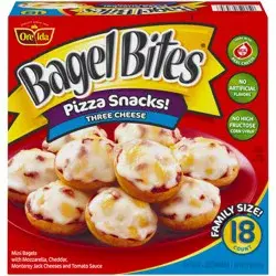Bagel Bites Three Cheese Pizza Snacks