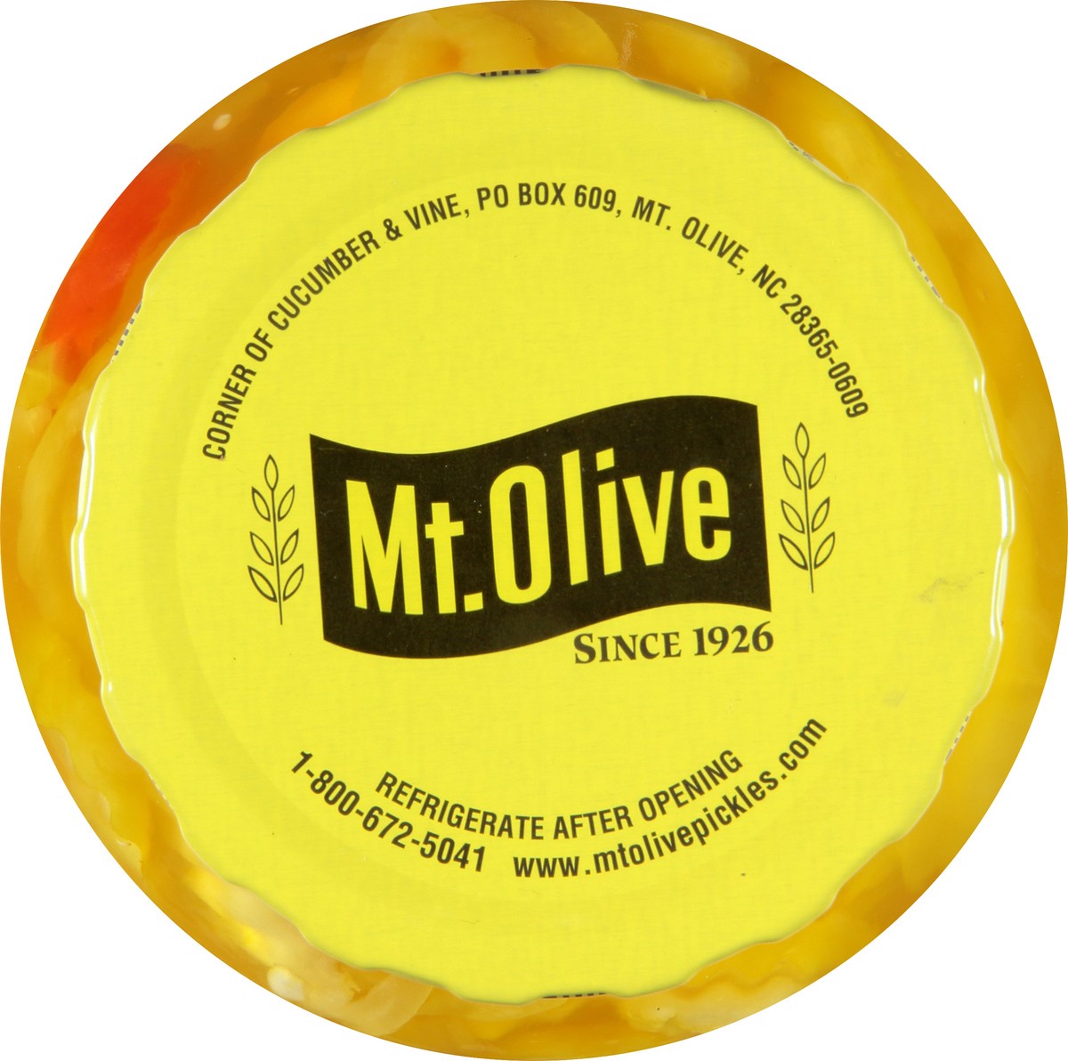 slide 5 of 9, Mt. Olive Mild Banana Pepper Rings Pickles 32 fl oz Jar, 32 oz