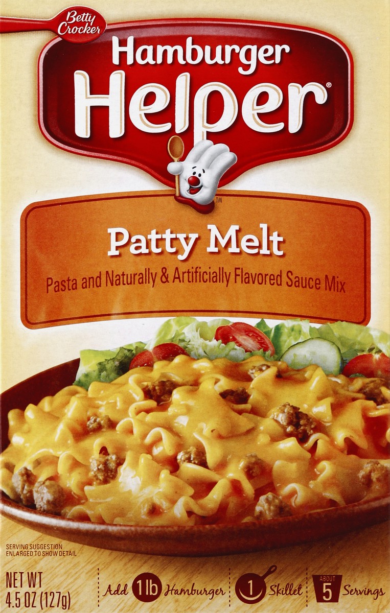 slide 5 of 6, Betty Crocker Patty Melt Hamburger Helper, 4.5 oz