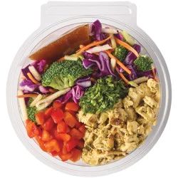 Meal Simple by H-E-B Asian-Style Chicken Greens & Grains Salad