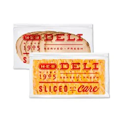 H-E-B Deli Spicy Peppercorn Turkey & 4-Pepper Colby Jack Cheese Duo Pack Bundle, Sandwich Sliced
