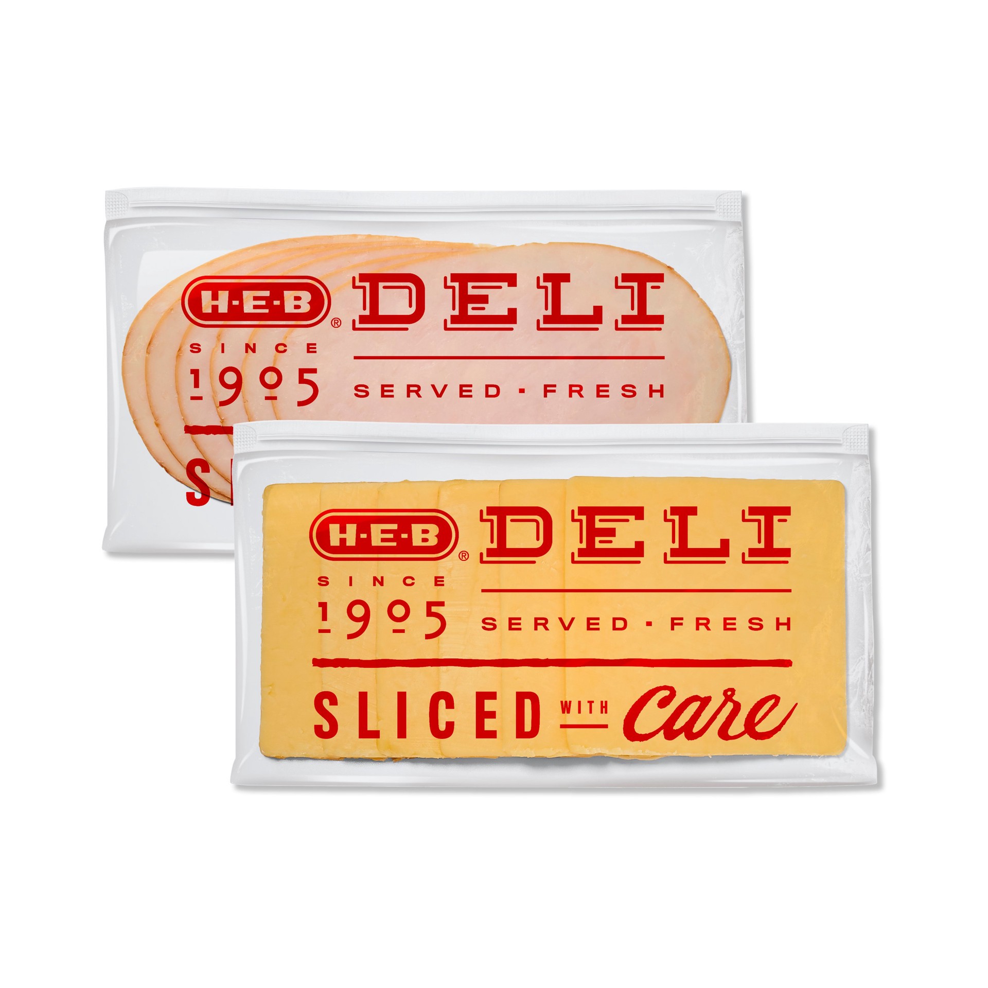 slide 1 of 1, Hill Country Fare Deli Turkey & Gouda Duo Pack Bundle, Sandwich Sliced, 1 lb