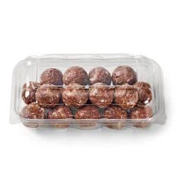 Hy-Vee Chocolate Donut Holes, 18 Count