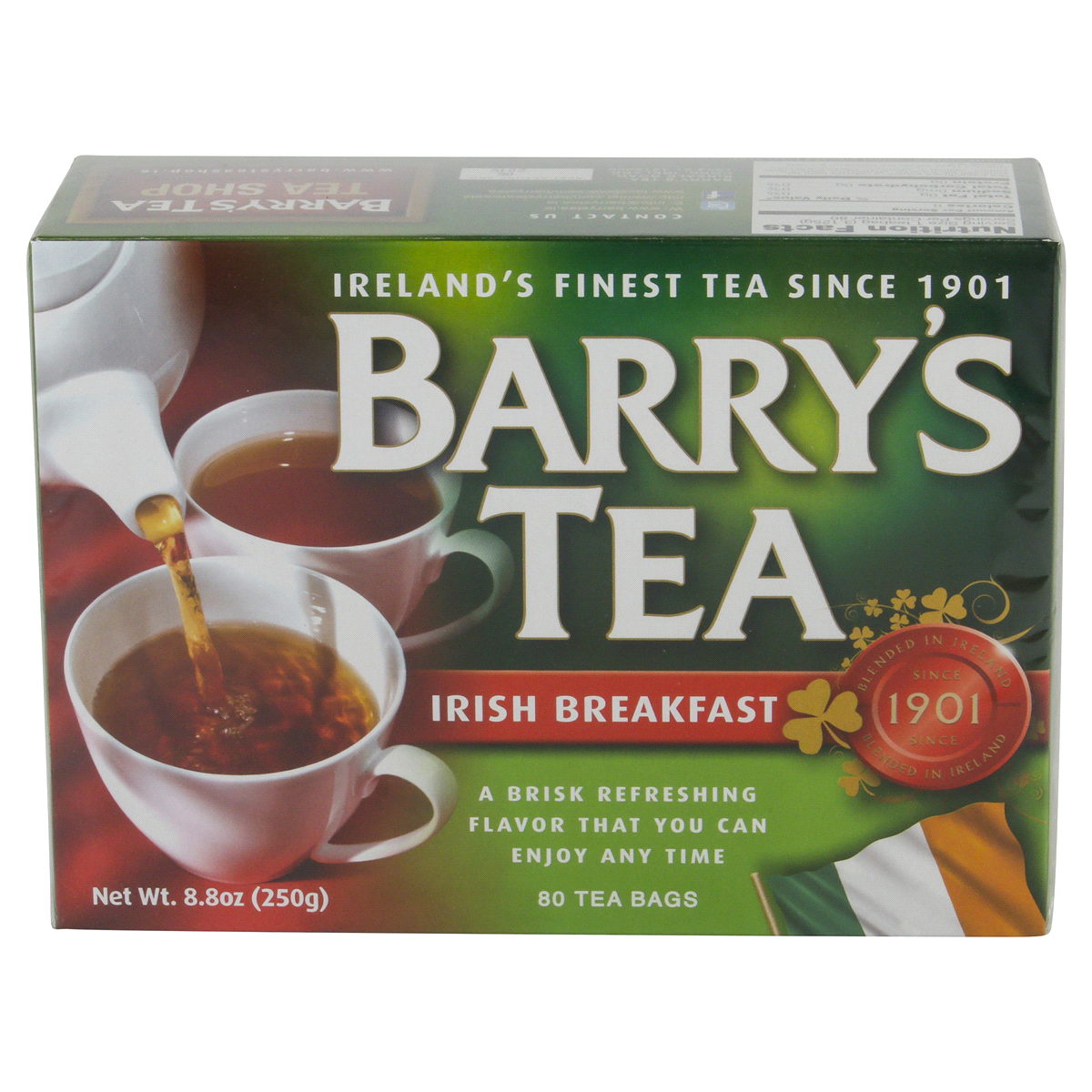 slide 5 of 6, Barry's Tea Irish Breakfast Strength & Flavour Tea Bags, 