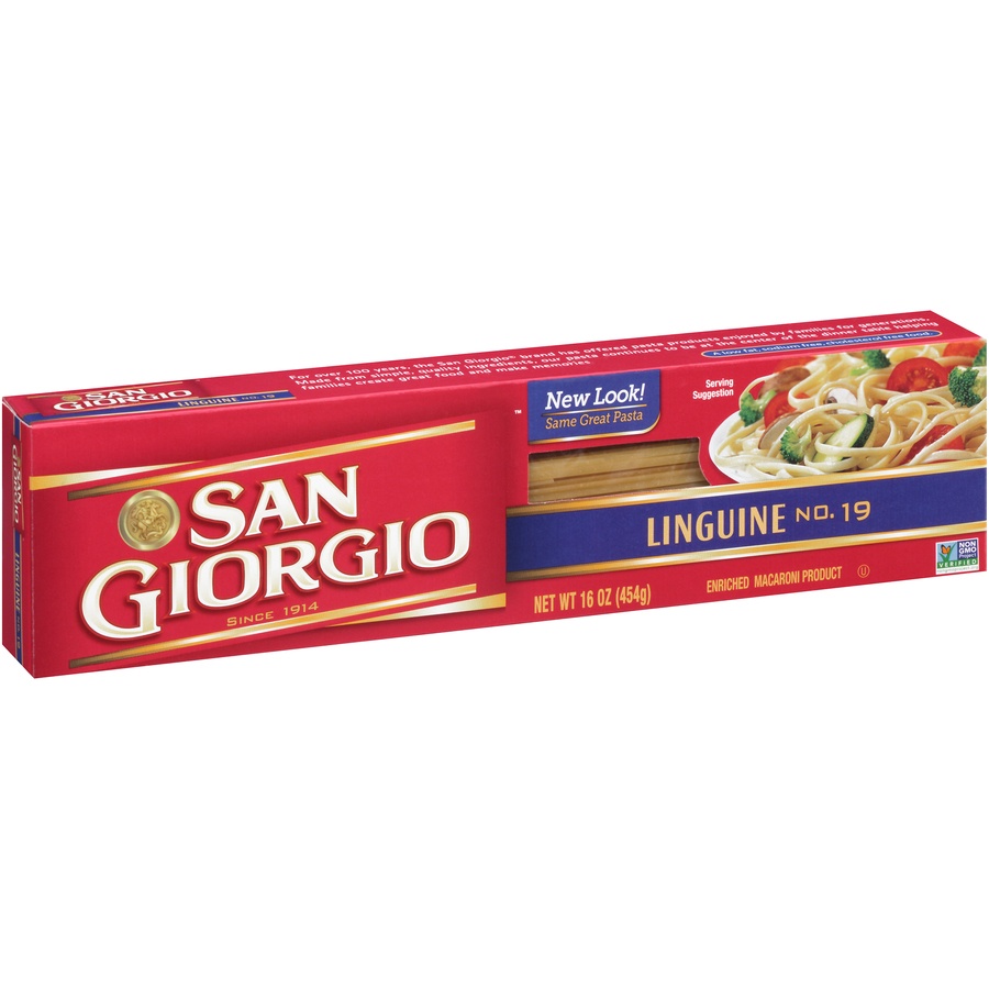 slide 2 of 8, San Giorgio No. 19 Linguine 16 oz, 