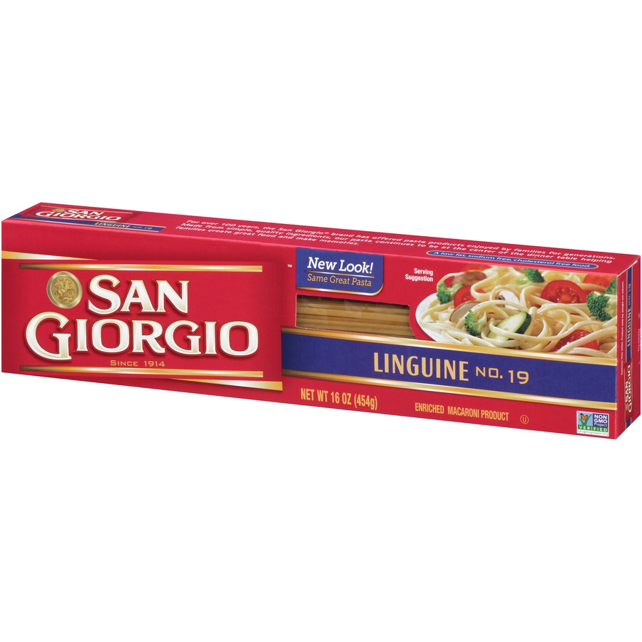 slide 3 of 8, San Giorgio No. 19 Linguine 16 oz, 