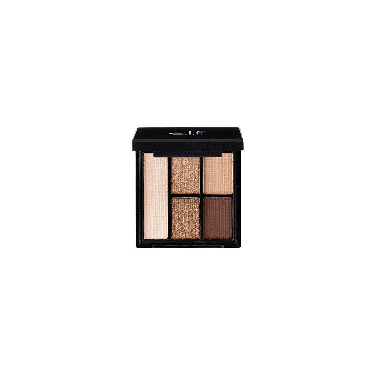 slide 2 of 4, e.l.f. Necessary Nudes Clay Eye Shadow Palette, 0.26 oz