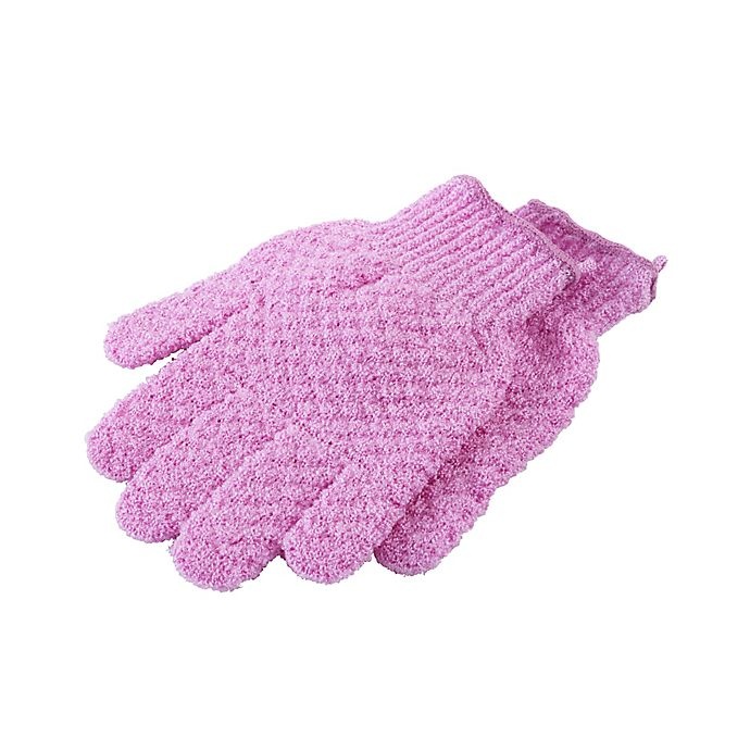 slide 1 of 1, StyleWurks Exfoliating Gloves - Pink, 1 ct