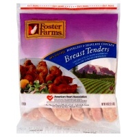 slide 1 of 1, Foster Farms Chicken Breast Tenders Boneless Skinless Frozen - 40 Oz, 40 oz