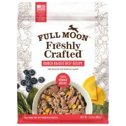 FULL MOON Freshly Crafted Ranch Raised Beef Recipe Dog Food, 24 oz.