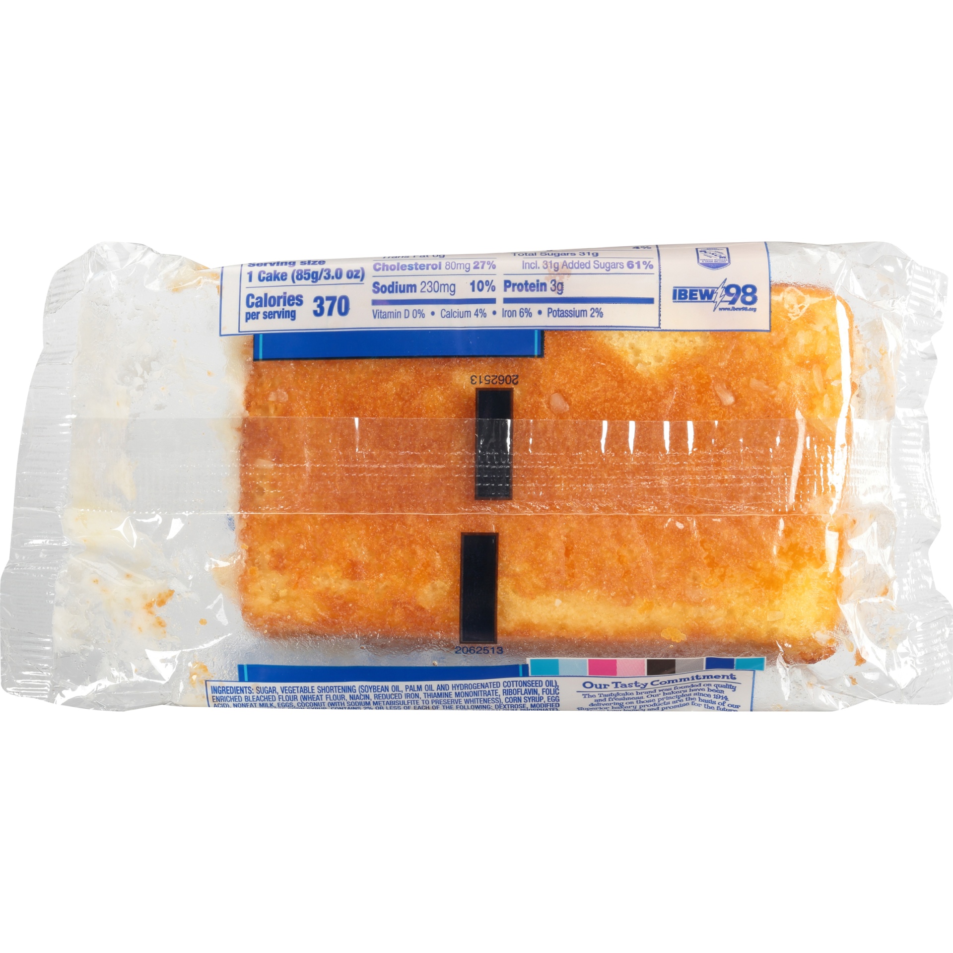 slide 4 of 6, Tastykake Coconut Junior Cake 3 oz. Pack,