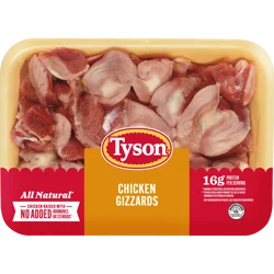 Tyson All Natural Chicken Gizzards & Hearts, Frozen