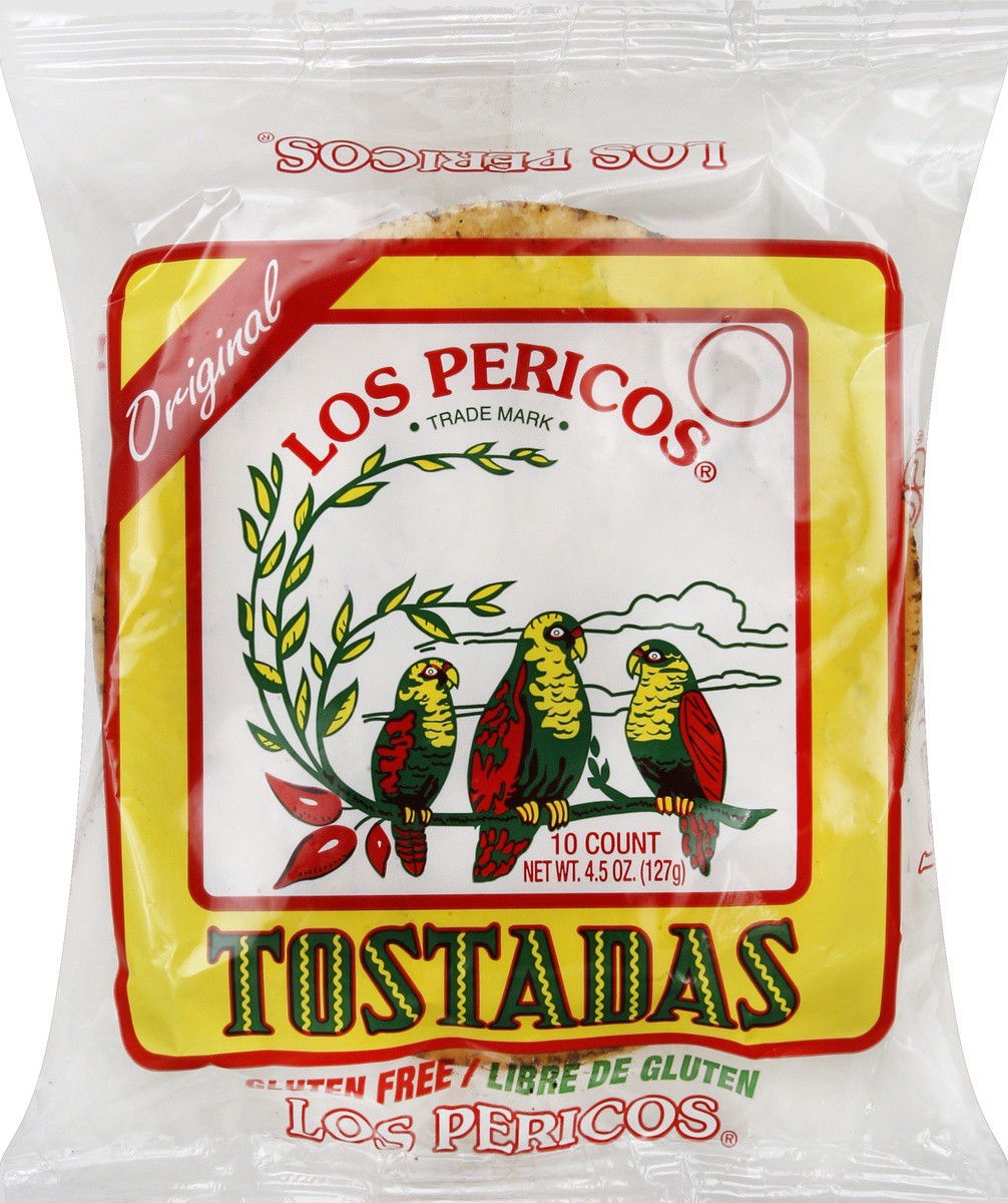 slide 3 of 5, Los Pericos Tostadas 10 ea, 10 ct