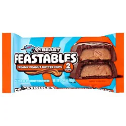 Feastables Creamy Peanut Butter Cups 2 Cups