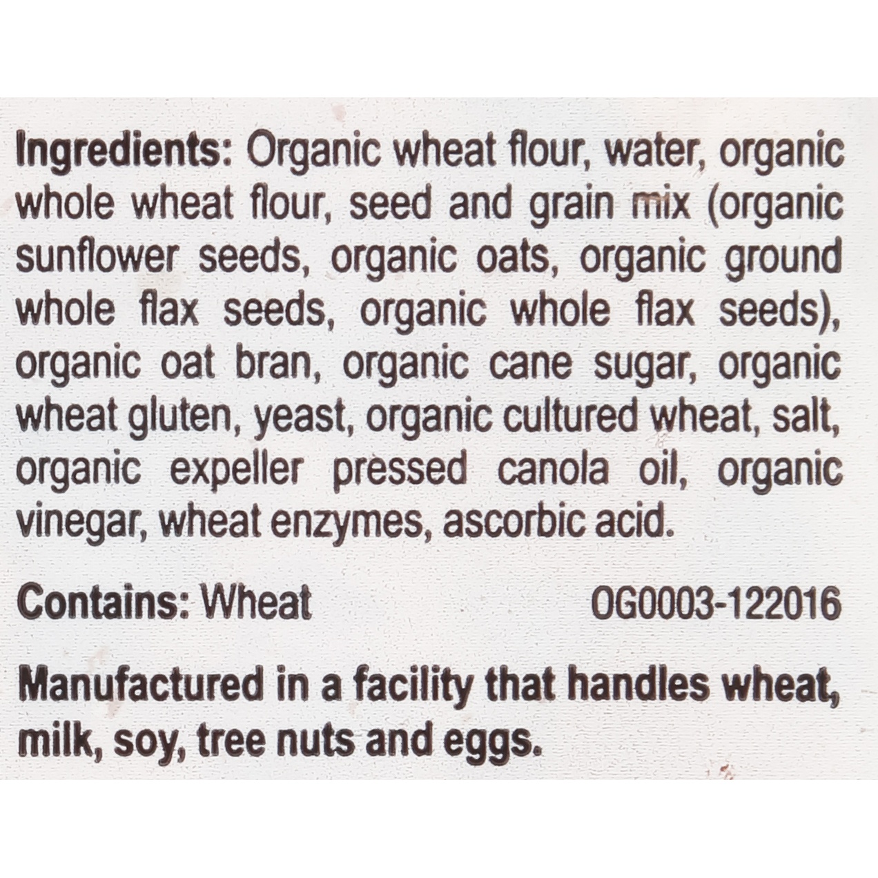 slide 8 of 8, Alpine Valley Organic Multi Grain with Omega-3 Bread, 18 oz