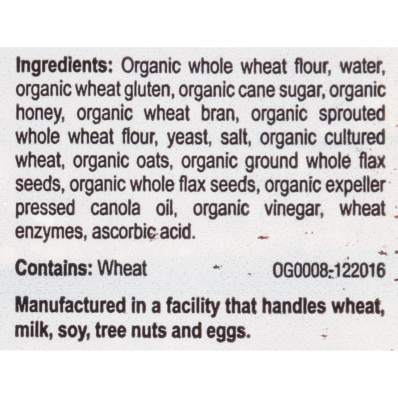 slide 8 of 8, Alpine Valley Organic Sprouted Honey Wheat with Flaxseed Sandwich Bread - 18oz, 18 oz