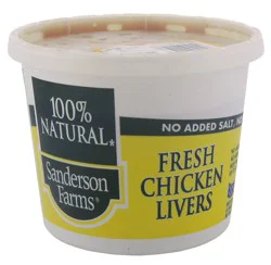 Sanderson Farms Fresh Chicken Livers