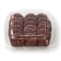 Hy-Vee Mini Brownie Cookies, 18 Ct.