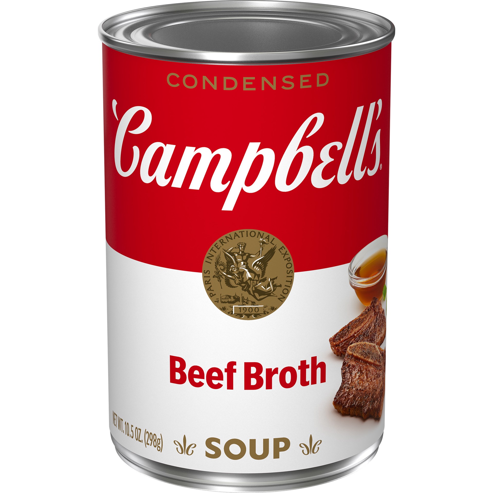 slide 1 of 5, Campbell's Condensed Beef Broth, 10.5 oz Can, 10.5 oz