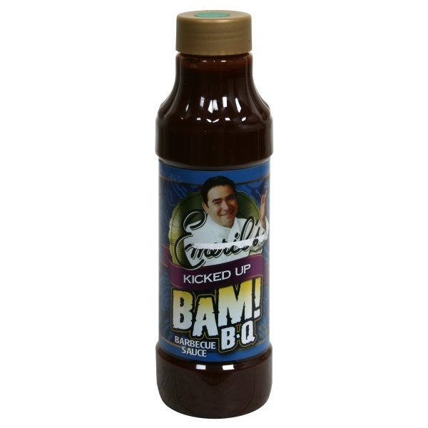 slide 1 of 1, Emeril's Barbeque Sauce, Kicked Up Bam B-Q Sauce, 18 oz