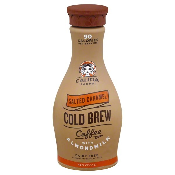 slide 1 of 1, Califia Farms Cold Brew Salted Caramel, 48 fl oz