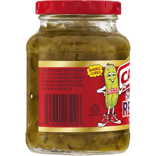 slide 5 of 8, Cain's Sweet Pickle Relish, 10 oz