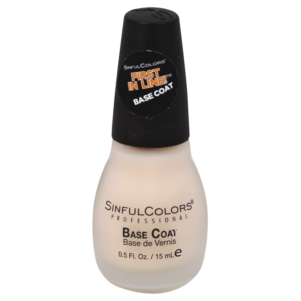 slide 2 of 3, Sinful Colors Base Coat 0.5 oz, 0.5 oz