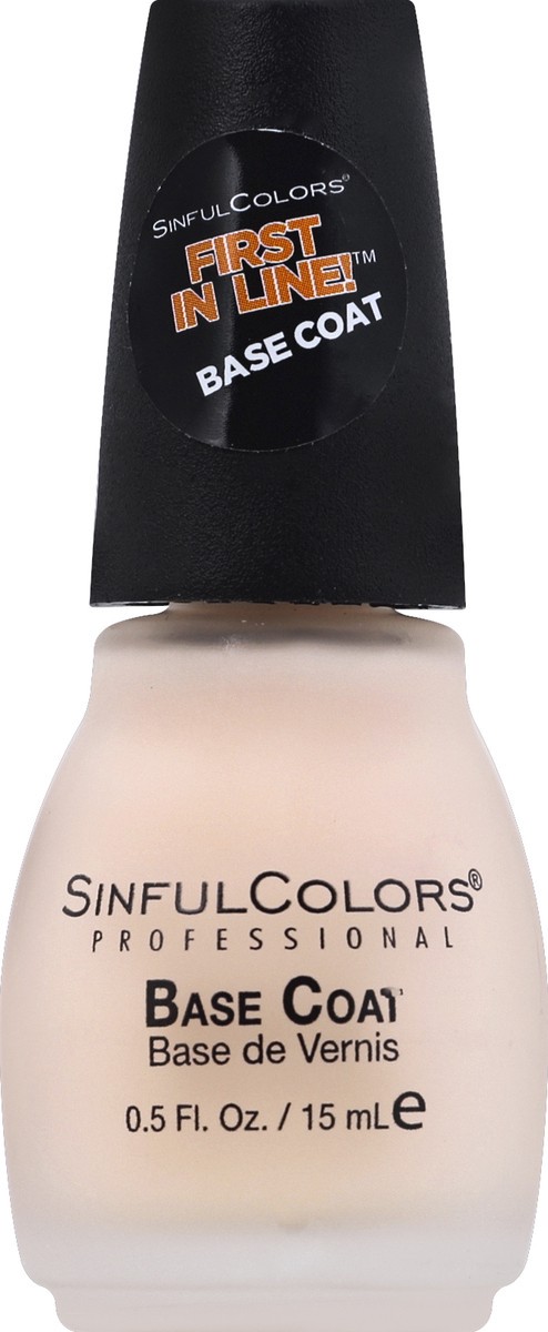 slide 1 of 3, Sinful Colors Base Coat 0.5 oz, 0.5 oz