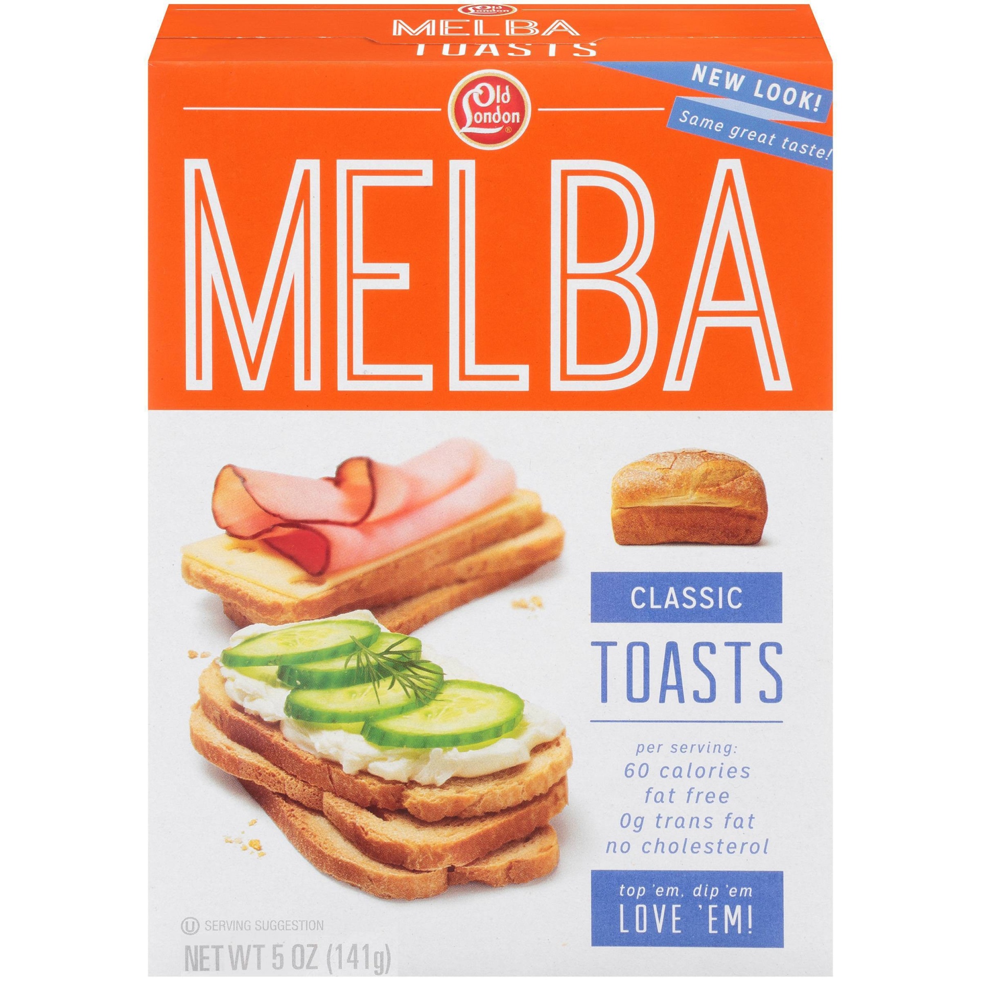 slide 1 of 8, Old London Melba Classic Toast Crackers, 5 oz