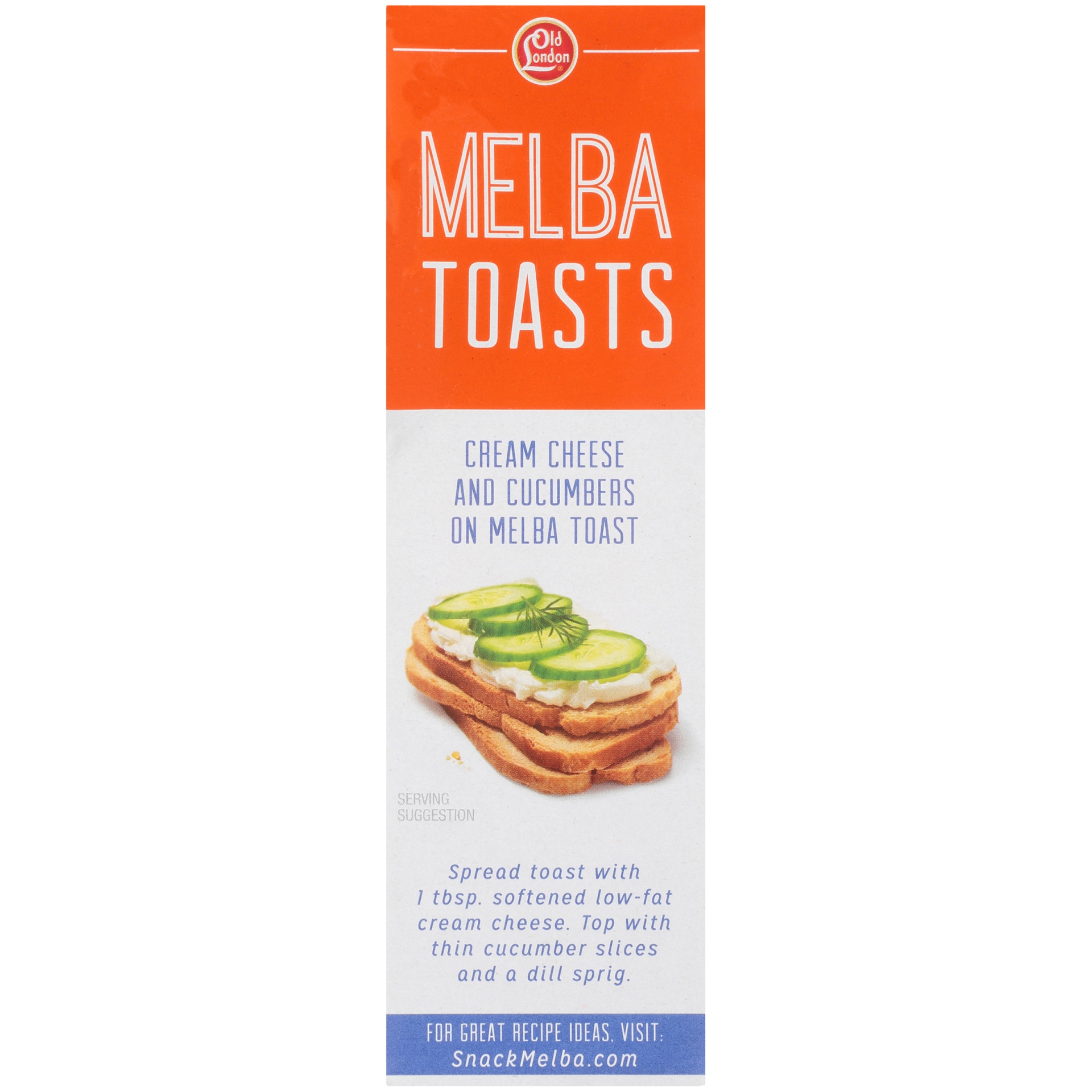 slide 4 of 8, Old London Melba Classic Toast Crackers, 5 oz