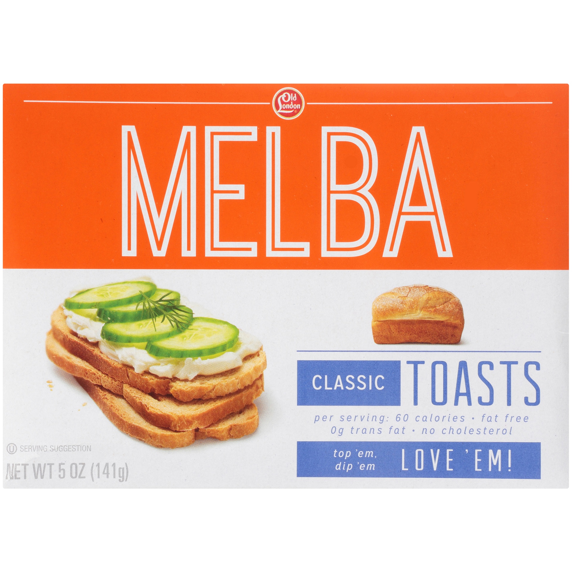 slide 6 of 8, Old London Melba Classic Toast Crackers, 5 oz
