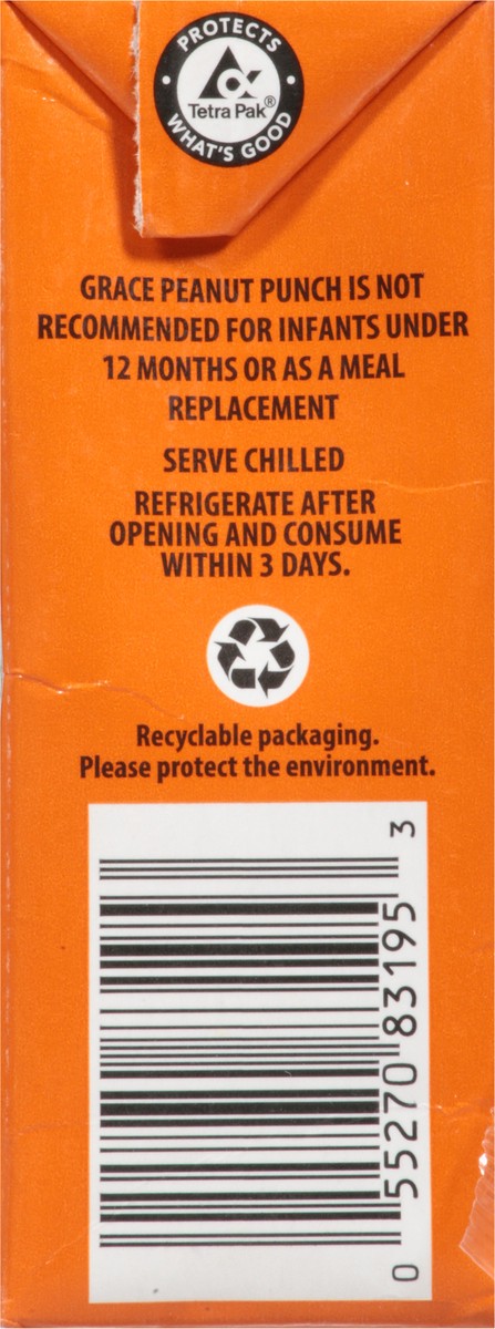 slide 8 of 13, Grace Peanut Punch 8.1 fl oz, 8.1 oz