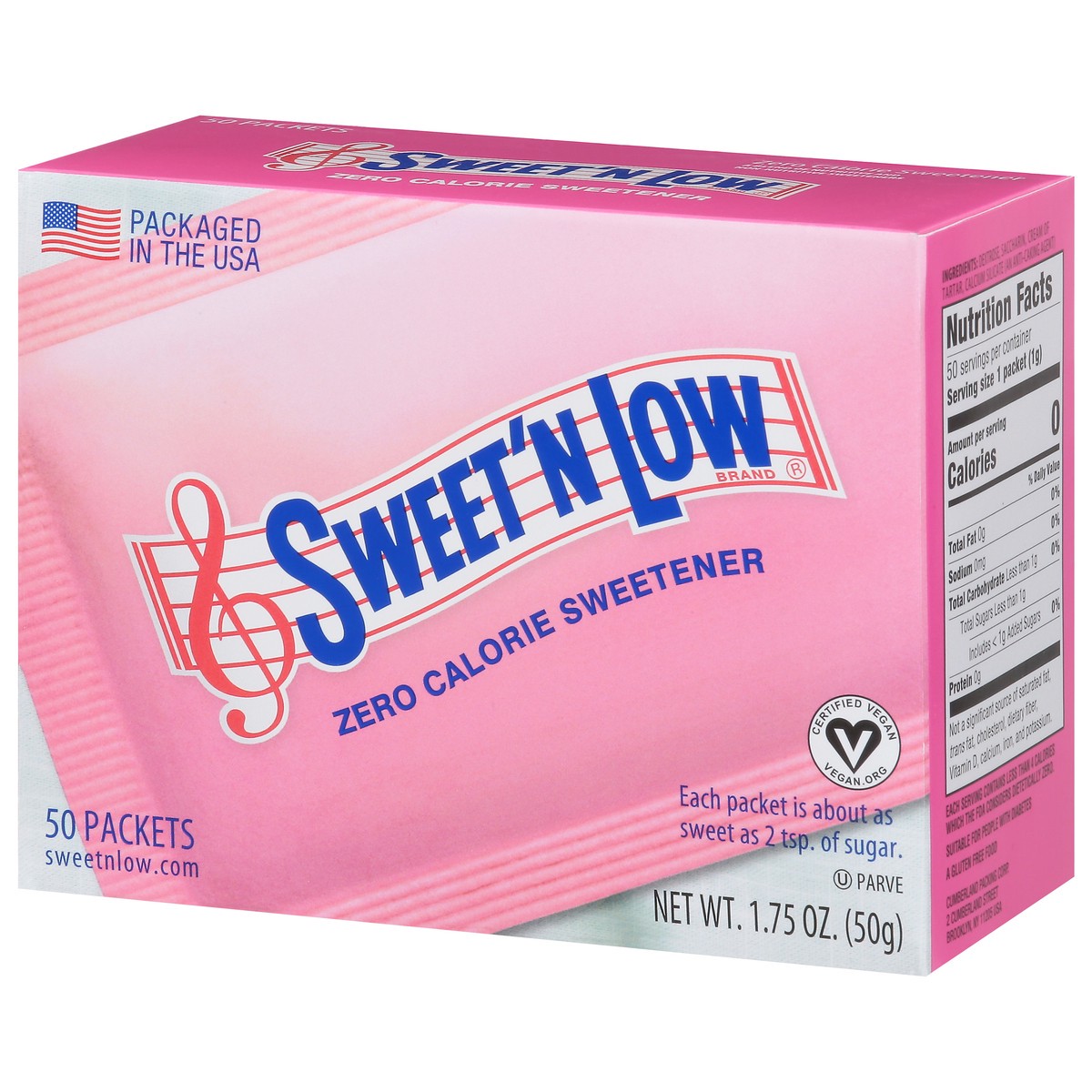 slide 14 of 14, Sweet'N Low Sweet And Low, 50 ct