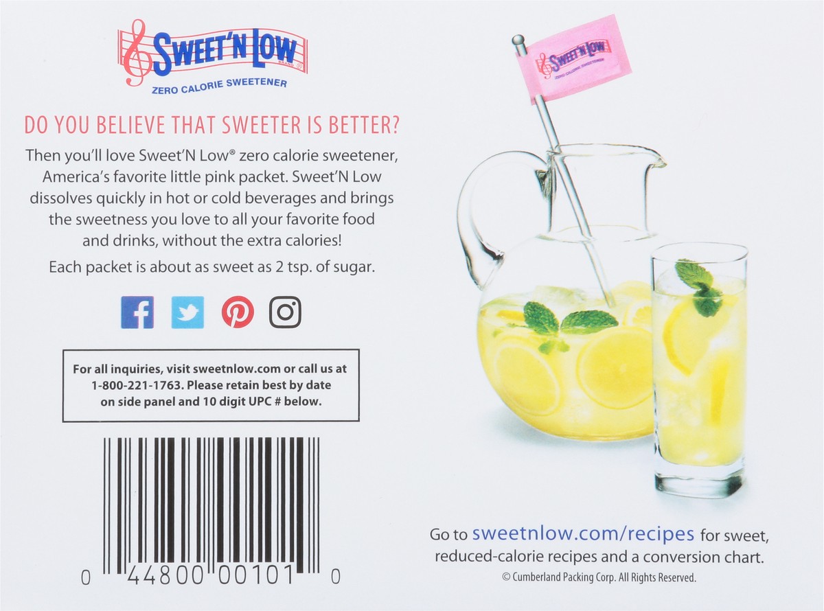 slide 9 of 14, Sweet'N Low Sweet And Low, 50 ct