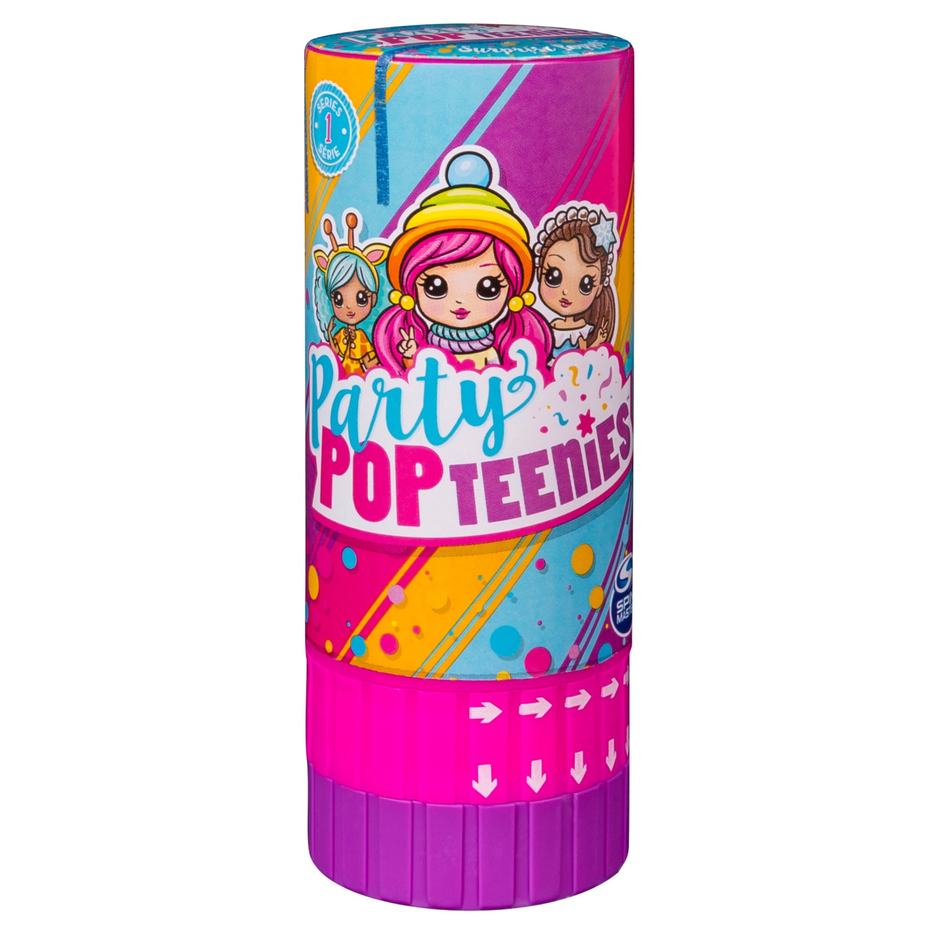 slide 1 of 1, Spin Master Party Popteenies Surprise Popper Mini Doll Set, 1 ct