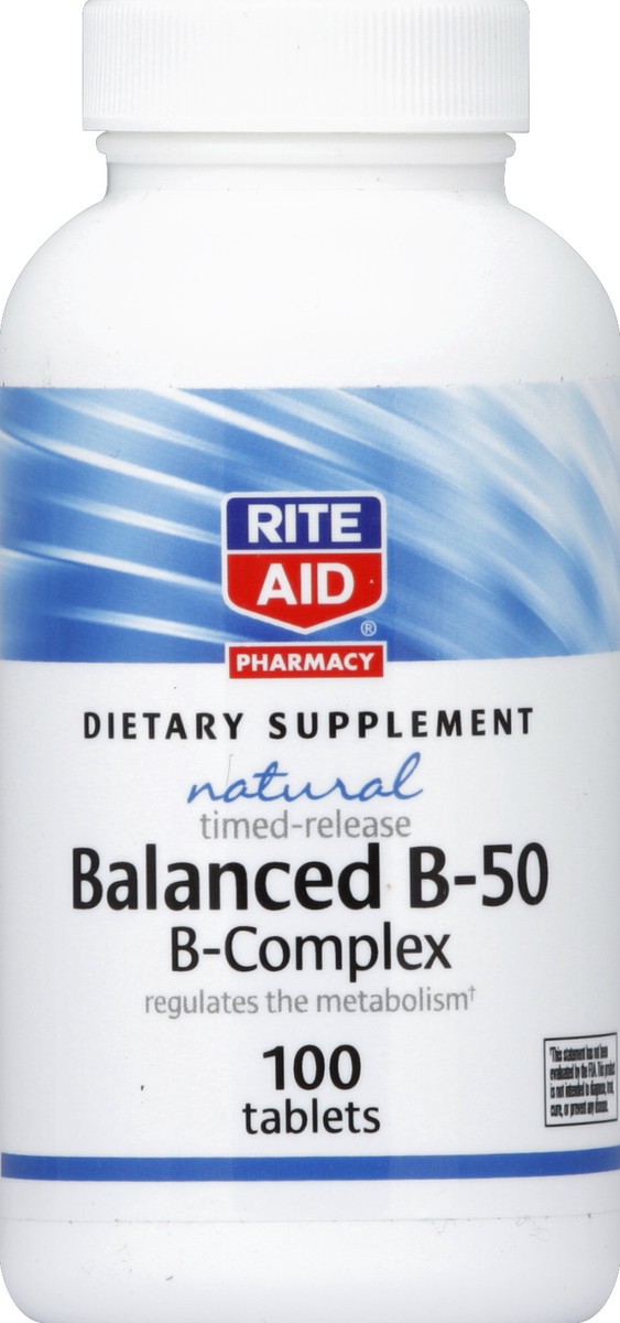 slide 2 of 3, Rite Aid Ra Bal B50 Complex, 100 ct