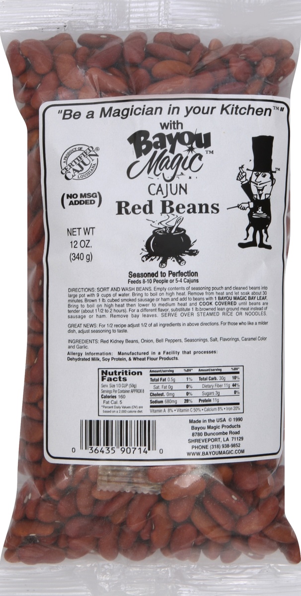 slide 3 of 5, Bayou Magic Red Beans, 1 ct