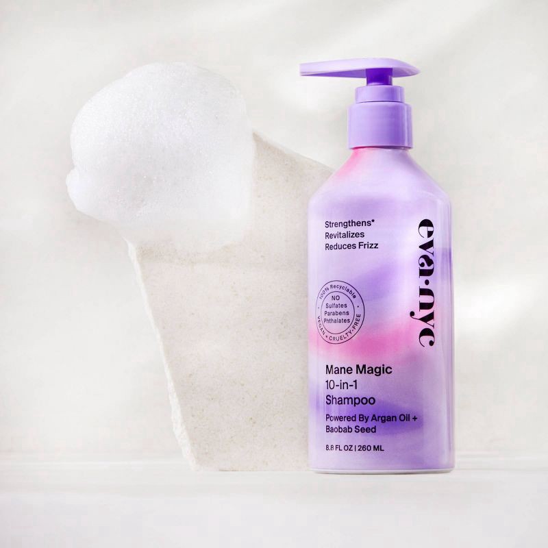 slide 5 of 7, Eva NYC Mane Magic 10-in-1 Shampoo, 8.8 fl oz